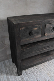 Sidetable robuust met lades (3 kleuren)