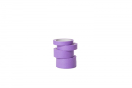 Washi Tape rijstpapier PURPLE 19mm x 50m