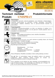 Airo Unispray spuitplamuur 1,5 kg