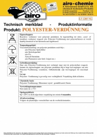 Airo Polyester verdunner 1ltr