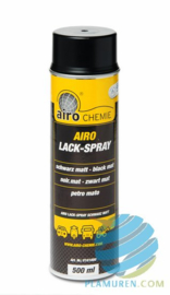 Airo Lackspray mat zwart 500ml