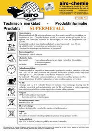 Airo Supermetall plamuur 1.4 kg