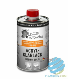 Airo MS Blanke lak Acryl 2:1 - 1ltr