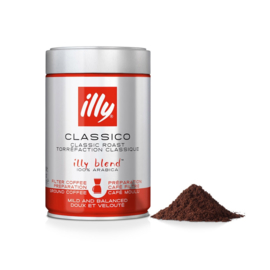 illy – gemalen koffie – Classico – 250 gram – (Normale Branding)