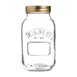 KILNER WECKPOT MET SCHROEFDEKSEL 1L