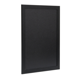 Wandkrijtbord WOODY BLACK 40 x 30 cm