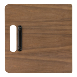 Menubord WALNUT CHOPPING BOARD A4 met ringen