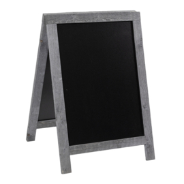 Krijtbord/Stoepbord NATURE GREY 80 x 55