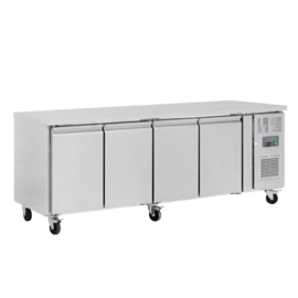 POLAR U-SERIE 4-DEURS KOELWERKBANK 449L