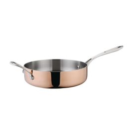 VOGUE TRIWALL KOPEREN INDUCTIE SAUTEUSE 24CM