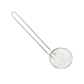 RVS Frituurschep rond - 12cm