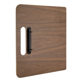 Menubord WALNUT CHOPPING BOARD A4 met ringen