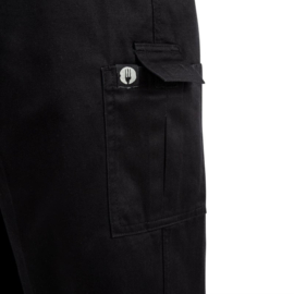 CHEF WORKS UNISEX SLIM FIT CARGO BROEK ZWART