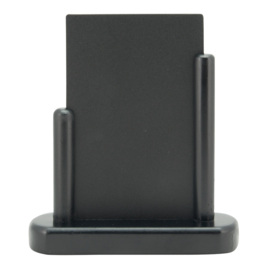 Menustandaard Krijtbord zwart 17,5 x 15,5 cm