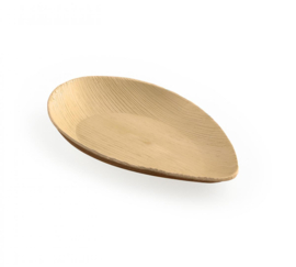 Palm bord 'oval point' 200 x 127 x ± h30/12 mm