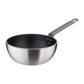 VOGUE ANTI-AANBAK ALUMINIUM CONISCHE SAUTEUSE 20CM