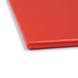 Hygiplas HDPE snijplank rood standaard - 12(h) x 450(b) x 300(d)mm