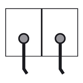 Sausbar / sausdispenser (2x4,8L)