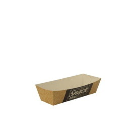 Snackbakje A5 (Good Food), Duurzaam Karton | 10x3,3x3cm