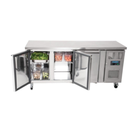 POLAR U-SERIE 3-DEURS KOELWERKBANK 339L