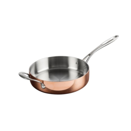 VOGUE TRIWALL KOPEREN INDUCTIE SAUTEUSE 24CM