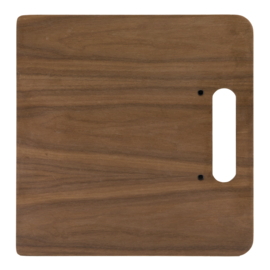 Menubord WALNUT CHOPPING BOARD A4 met ringen