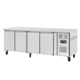 POLAR U-SERIE 4-DEURS KOELWERKBANK 449L