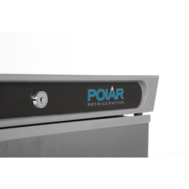 POLAR C-SERIE 1-DEURS VRIEZER RVS 365L