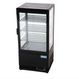 POLAR C-SERIE KOELVITRINE ZWART 68L