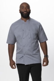 CHEF WORKS MONTREAL COOL VENT UNISEX KOKSBUIS GRIJS