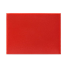 Hygiplas HDPE snijplank rood standaard - 12(h) x 450(b) x 300(d)mm