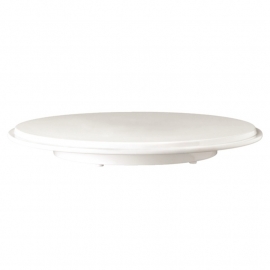 APS Pure ronde melamine taartschotel wit