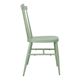 BOLERO WINDSOR ALUMINIUM GROENE STOELEN (4 STUKS)