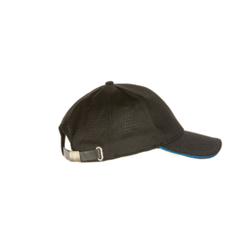 CHEF WORKS COOL VENT BASEBALL CAP ZWART EN BLAUW