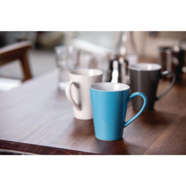Olympia Café latte bekers blauw 34cl