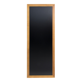 Wandkrijtbord LONG TEAK 150 x 56 cm