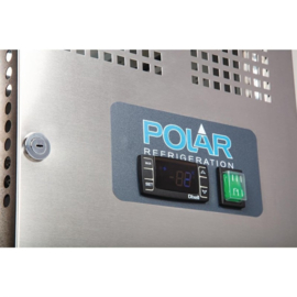 POLAR U-SERIE 2-DEURS KOELWERKBANK 228L