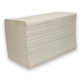 PrimeSource papieren handdoek 24x23 cm 2-laags zz-vouw wit