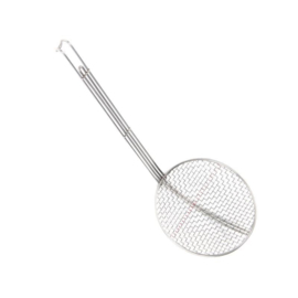 RVS Frituurschep rond - 18cm