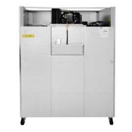 POLAR U-SERIE PROFESSIONELE 2-DEURS VRIEZER RVS 1300L