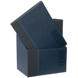 Menumap Trendy A4 20st + box blauw