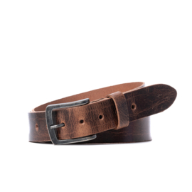 Riem bruin leer 95 cm