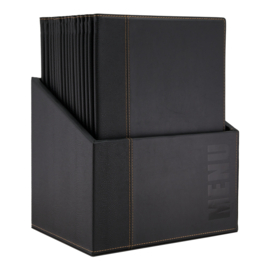 Menumap Trendy A4 20st + box zwart