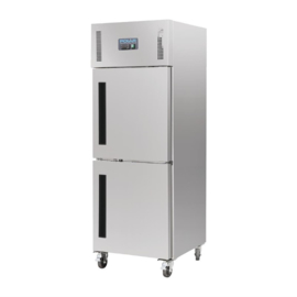 Polar Gastro 1-deurs koeling met gedeelde deur 600ltr