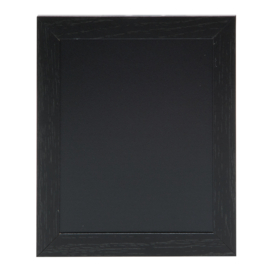 Wandkrijtbord WOODY BLACK 24 x 20 cm