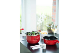 HORECA MOSSELPAN1,2KG ROOD 2,8L D18CM