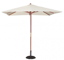 Bolero vierkante crème parasol 2,5 meter