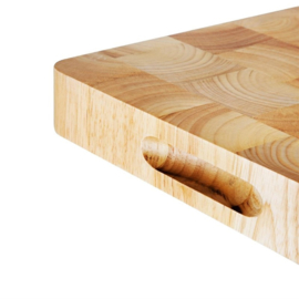 Vogue rechthoekige houten snijplank 30,5x45,5cm
