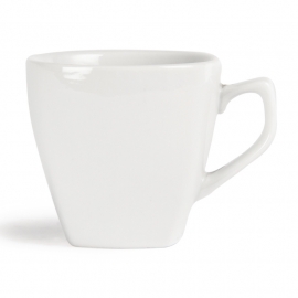 OLYMPIA WHITEWARE VIERKANTE KOFFIEKOP 20CL