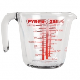 Pyrex maatbeker 0,5ltr